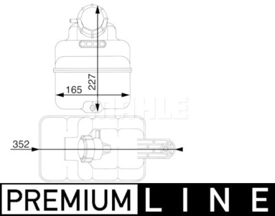 Serbatoio compensazione, Refrigerante