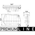 Serbatoio compensazione, Refrigerante