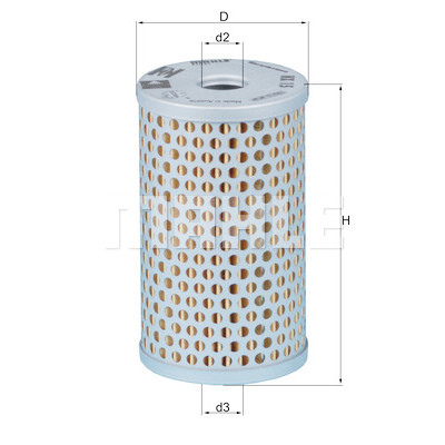 Filtro idraulico, sterzo MAHLE ORIGINAL HX 15