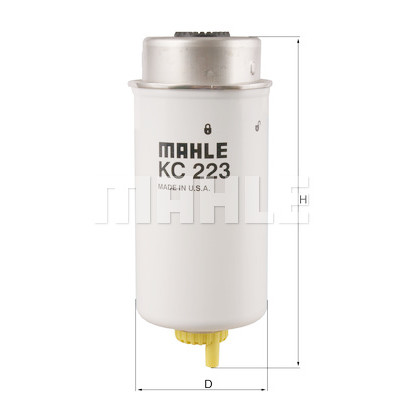 Filtro carburante MAHLE ORIGINAL KC 223