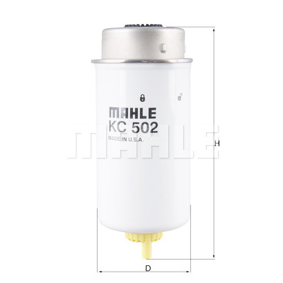 Filtro carburante MAHLE ORIGINAL KC 502
