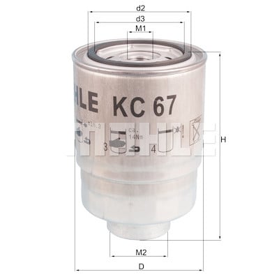 Filtro carburante