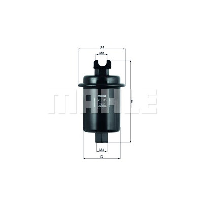Filtro carburante MAHLE ORIGINAL KL 111