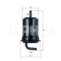 Filtro carburante MAHLE ORIGINAL KL 121