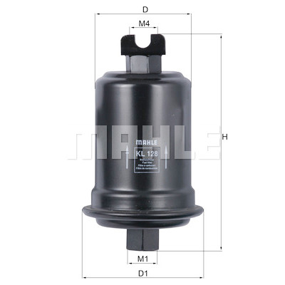 Filtro carburante MAHLE ORIGINAL KL 128