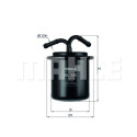 Filtro carburante MAHLE ORIGINAL KL 134