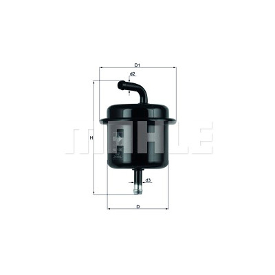 Filtro carburante MAHLE ORIGINAL KL 136