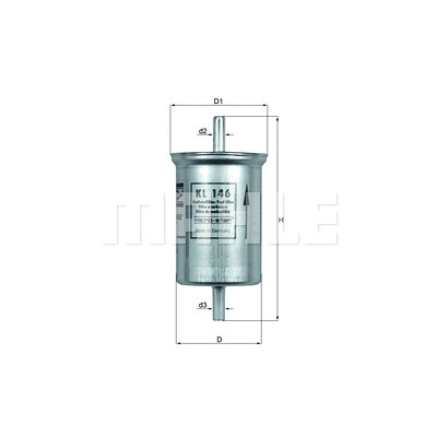 Filtro carburante MAHLE ORIGINAL KL 146
