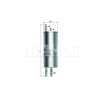 Filtro carburante MAHLE ORIGINAL KL 167