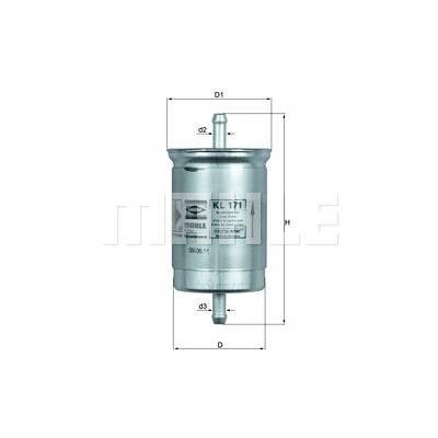 Filtro carburante MAHLE ORIGINAL KL 171