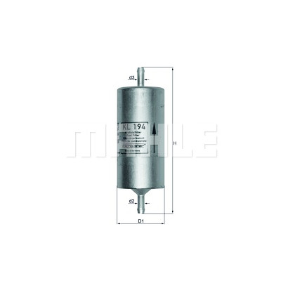 Filtro carburante MAHLE ORIGINAL KL 194