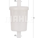 Filtro carburante MAHLE ORIGINAL KL 257
