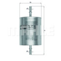 Filtro carburante MAHLE ORIGINAL KL 409