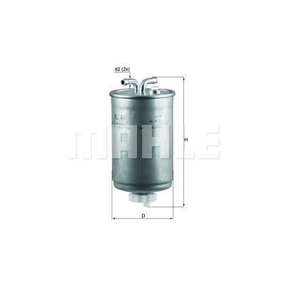 Filtro carburante MAHLE ORIGINAL KL 41