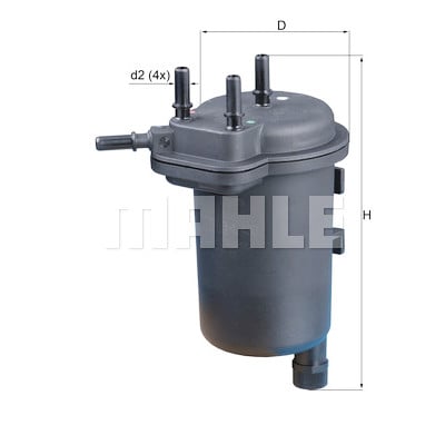 Filtro carburante MAHLE ORIGINAL KL 430
