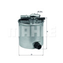 Filtro carburante MAHLE ORIGINAL KL 440/15