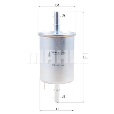 Filtro carburante MAHLE ORIGINAL KL 470