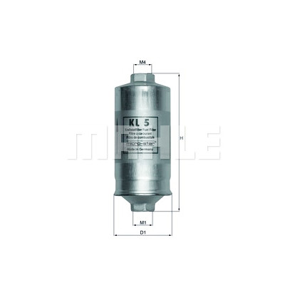 Filtro carburante MAHLE ORIGINAL KL 5