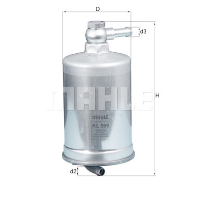 Filtro carburante MAHLE ORIGINAL KL 599