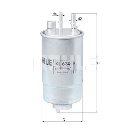 Filtro carburante MAHLE ORIGINAL KL 630