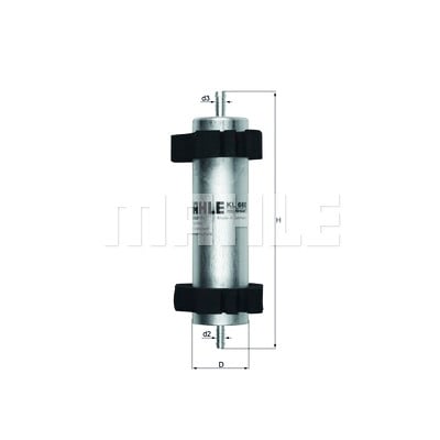 Filtro carburante MAHLE ORIGINAL KL 660