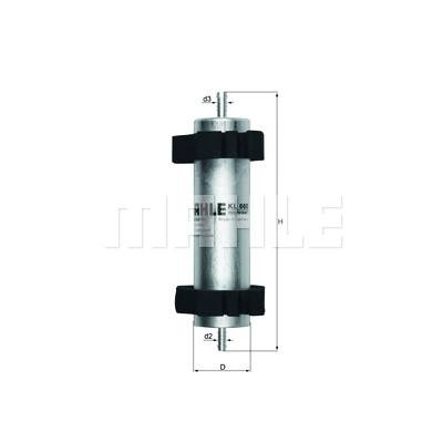Filtro carburante MAHLE ORIGINAL KL 660