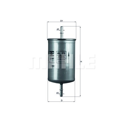 Filtro carburante MAHLE ORIGINAL KL 71