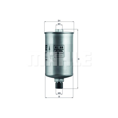 Filtro carburante MAHLE ORIGINAL KL 88