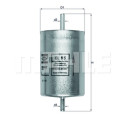 Filtro carburante MAHLE ORIGINAL KL 95