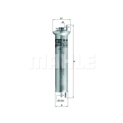 Filtro carburante MAHLE ORIGINAL KL 96