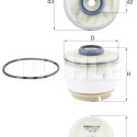 Filtro carburante MAHLE ORIGINAL KX 268D