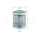 Filtro carburante MAHLE ORIGINAL KX 38