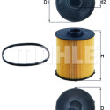 Filtro carburante MAHLE ORIGINAL KX 70D