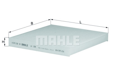 Filtro aria abitacolo MAHLE ORIGINAL LA 158