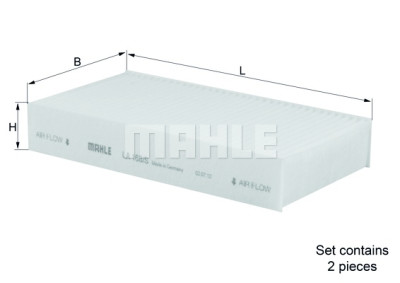Filtro aria abitacolo MAHLE ORIGINAL LA 168/S