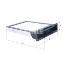 Filtro aria abitacolo MAHLE ORIGINAL LA 304