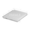 Filtro aria abitacolo MAHLE ORIGINAL LA 362