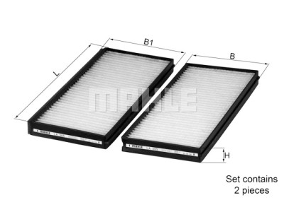 Filtro aria abitacolo MAHLE ORIGINAL LA 365/S