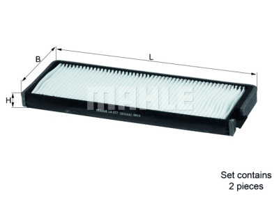 Filtro aria abitacolo MAHLE ORIGINAL LA 377/S