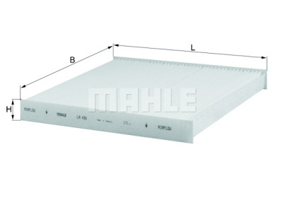 Filtro aria abitacolo MAHLE ORIGINAL LA 430