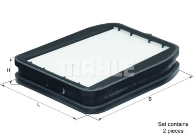 Filtro aria abitacolo MAHLE ORIGINAL LA 455/S