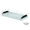 Filtro aria abitacolo MAHLE ORIGINAL LA 47/S