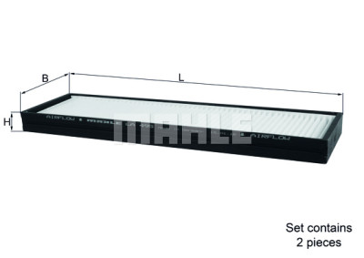 Filtro aria abitacolo MAHLE ORIGINAL LA 495/S