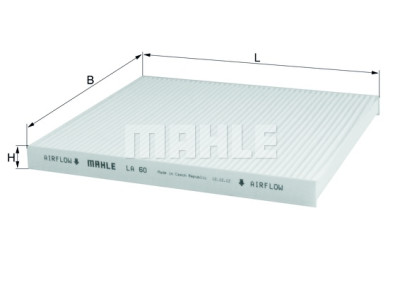 Filtro aria abitacolo MAHLE ORIGINAL LA 60
