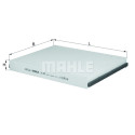 Filtro aria abitacolo MAHLE ORIGINAL LA 657