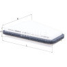 Filtro aria abitacolo MAHLE ORIGINAL LA 854