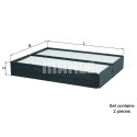Filtro aria abitacolo MAHLE ORIGINAL LA 896/S
