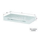 Filtro aria abitacolo MAHLE ORIGINAL LAK 122/S