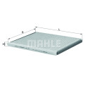 Filtro aria abitacolo MAHLE ORIGINAL LAK 143