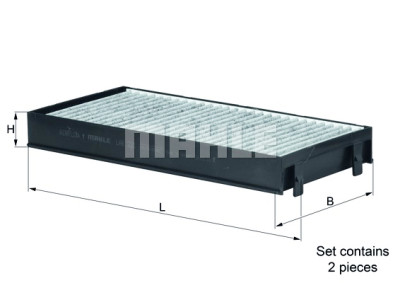 Filtro aria abitacolo MAHLE ORIGINAL LAK 221/S